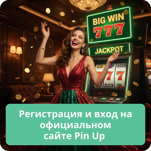 Регистрация и вход на официальном сайте Pin Up